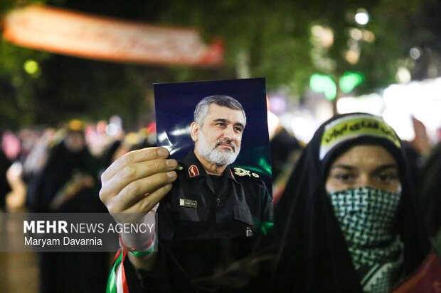 رزمایش جان فدا برای ایران امام رضایی در بجنورد