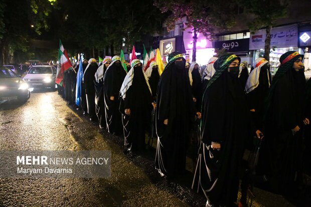 رزمایش جان فدا برای ایران امام رضایی در بجنورد