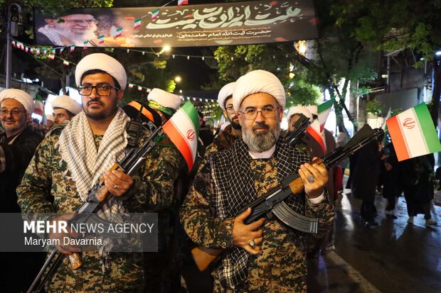 رزمایش جان فدا برای ایران امام رضایی در بجنورد