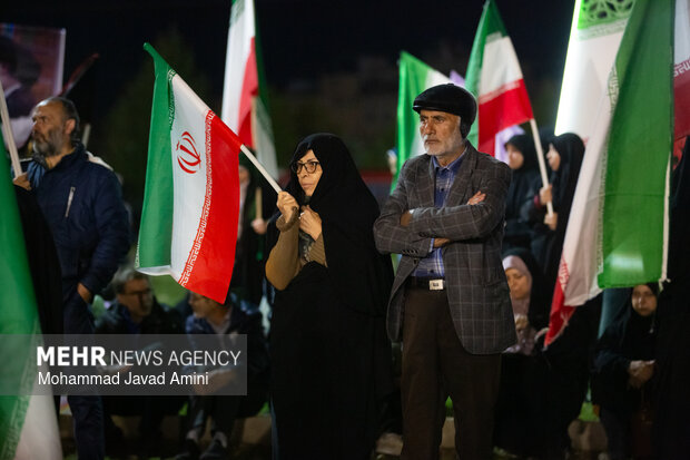 رزمایش جان فدا برای ایران امام رضایی در قزوین