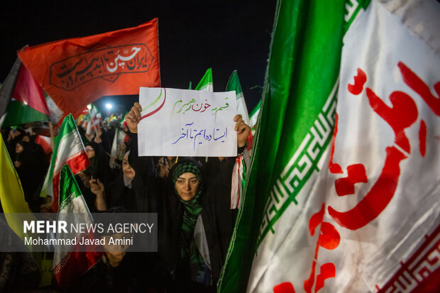 رزمایش جان فدا برای ایران امام رضایی در قزوین