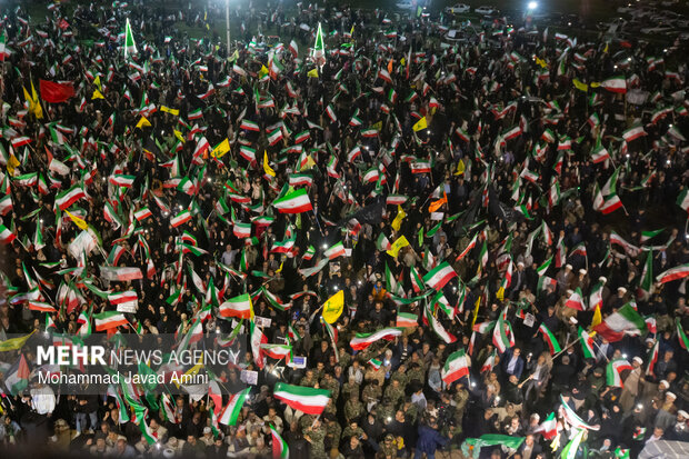 رزمایش جان فدا برای ایران امام رضایی در قزوین