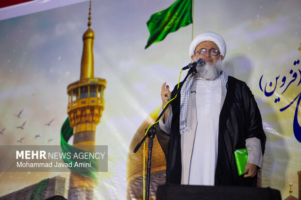 رزمایش جان فدا برای ایران امام رضایی در قزوین