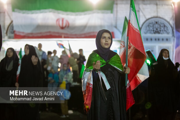 رزمایش جان فدا برای ایران امام رضایی در قزوین
