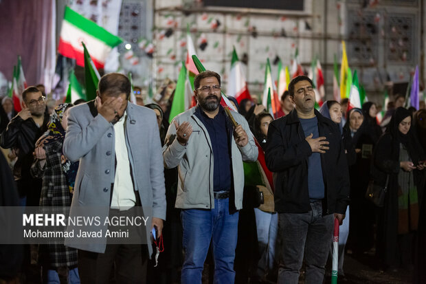 رزمایش جان فدا برای ایران امام رضایی در قزوین