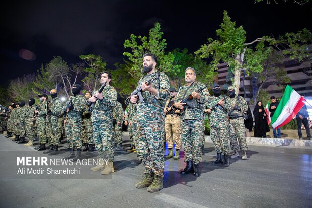 رزمایش جان فدایان امام رضایی در مشهد