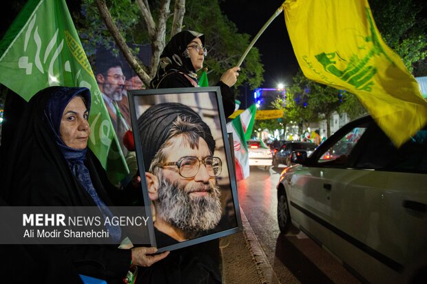 رزمایش جان فدایان امام رضایی در مشهد