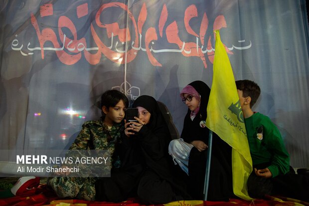 رزمایش جان فدایان امام رضایی در مشهد