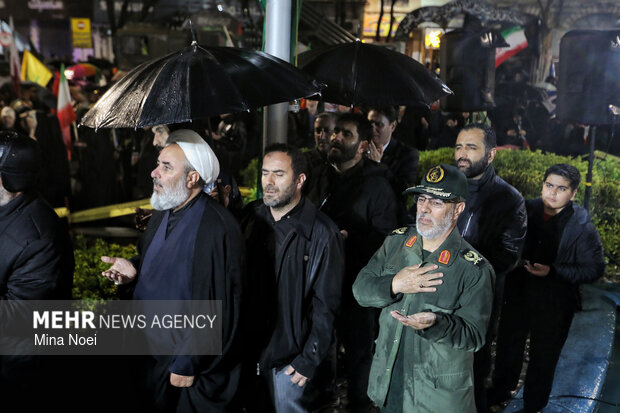 رزمایش جان فدایان امام رضایی در تبریز