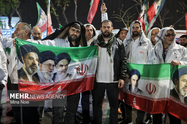 رزمایش جان فدایان امام رضایی در تبریز