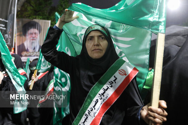 رزمایش جان فدایان امام رضایی در تبریز