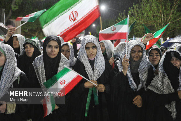 رزمایش جان فدایان امام رضایی در تبریز