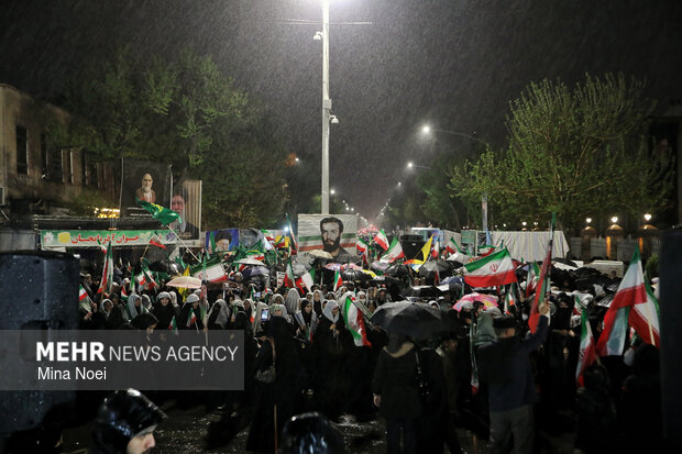 رزمایش جان فدایان امام رضایی در تبریز