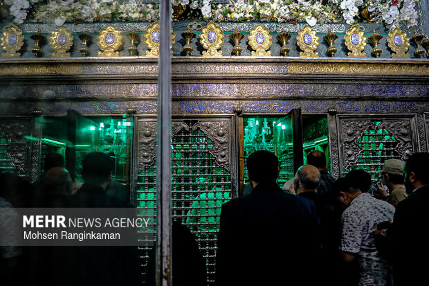 مراسم غبارروبی حرم حضرت عبدالعظیم حسنی (علیه‌السلام)
