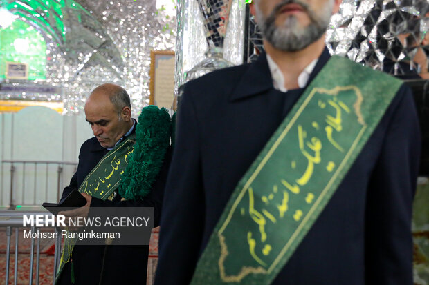 مراسم غبارروبی حرم حضرت عبدالعظیم حسنی (علیه‌السلام)