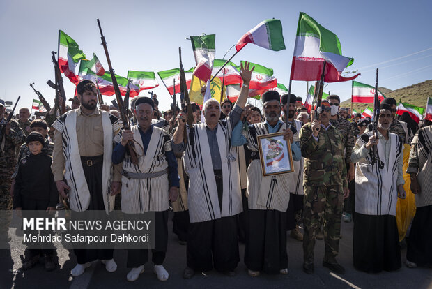 رزمایش جان فدایان امام رضایی در شهرکرد