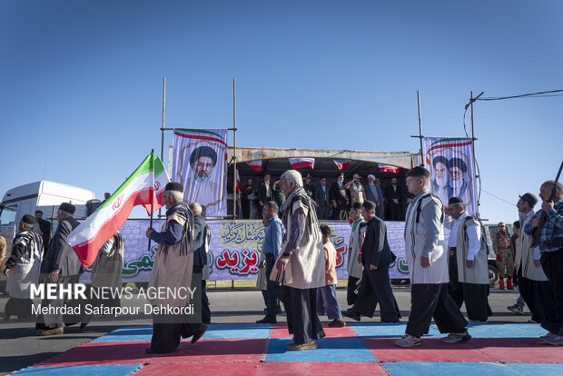 رزمایش جان فدایان امام رضایی در شهرکرد