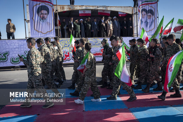رزمایش جان فدایان امام رضایی در شهرکرد