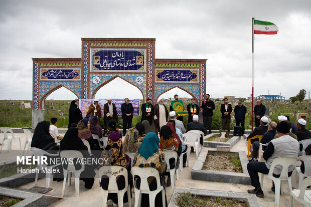 کاروان زیر سایه خورشید در گلستان