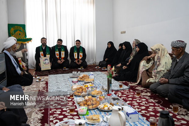 کاروان زیر سایه خورشید در گلستان