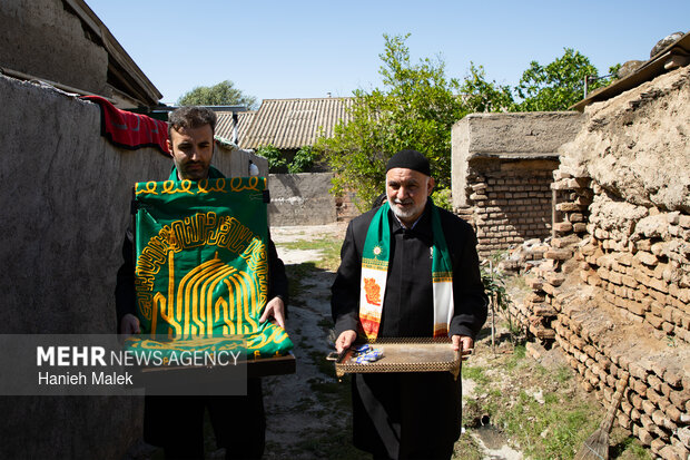 کاروان زیر سایه خورشید در گلستان