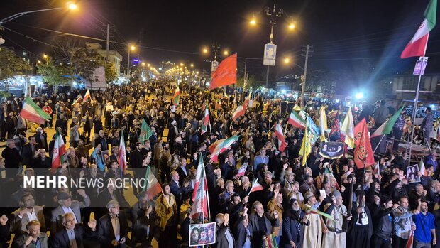 طنین شعار «خلیج فارس ایران» در تجمع شصت و یکم مردم یاسوج