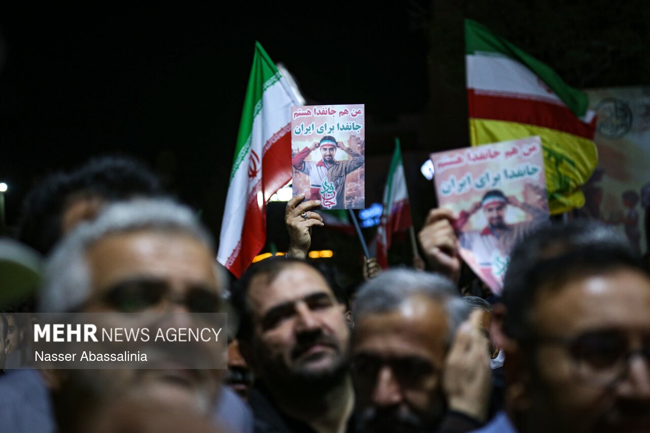 اجتماع جانفدایان سنندجی برای ایران امام رضایی