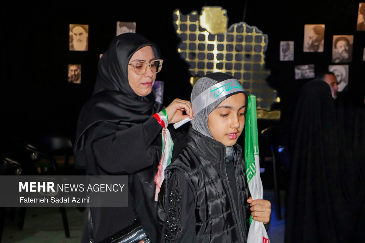 رزمایش جان فدا برای ایران امام رضایی در قم