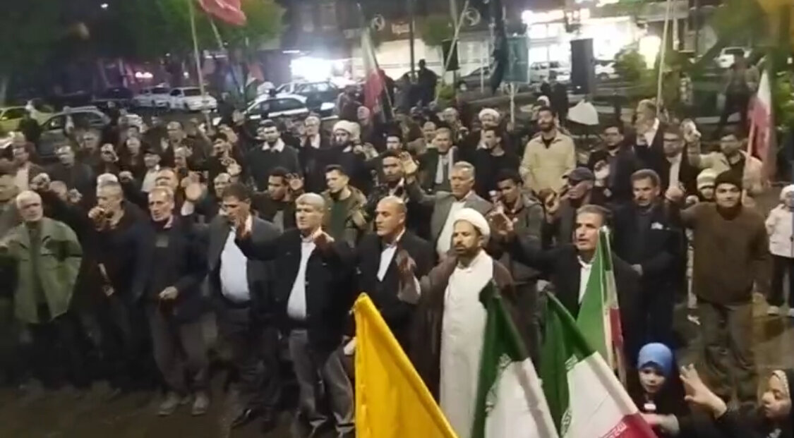 تکرار حماسه اقتدار ملی مردم چایپاره در خیابان