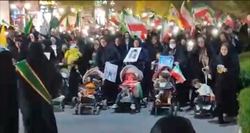 رژه باشکوه مادر-فرزندی در شهرکرد