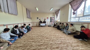 افتتاح «پاتوق نوجوان مبارز» در هشترود باحضور مسئولان آموزشی و تشکیلاتی