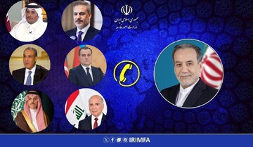 Araghchi holds talks with his counterparts in region