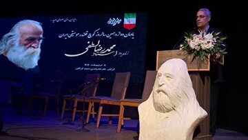 توسعه و مرمت مزار استاد لطفی را با جدیت دنبال می‌کنیم