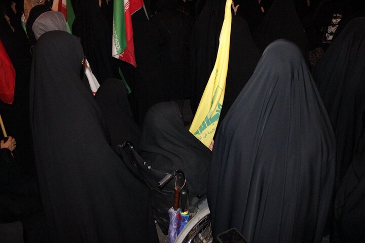 قرار شبانه مردم لنگرود با نوای «حیدر حیدر»