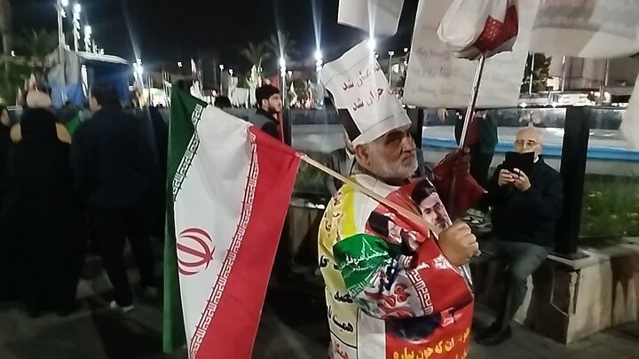 ۶۱ شب حضور بی‌وقفه مردم دیار میرزا؛ خیابان‌ها تا نیمه‌شب بیدارند