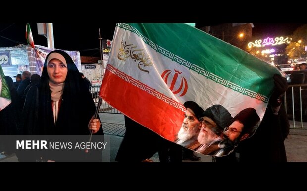 قرار شبانه مردم جان‌فدای ایران در مشگین