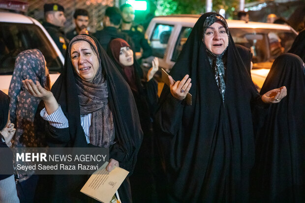 مراسم مناجات و توسل به امام زمان (عج) در سوگ رهبر شهید انقلاب