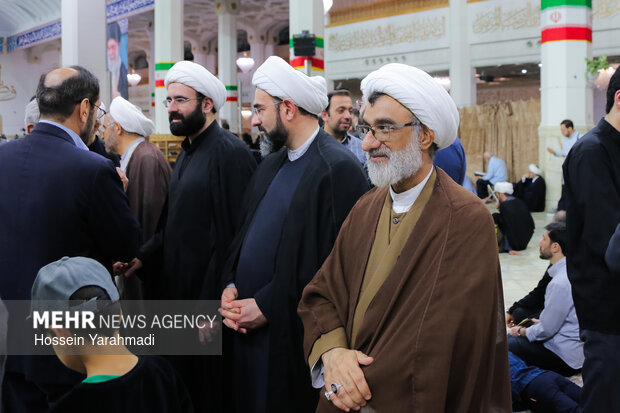 برگزاری مراسم ملی اربعین شهادت دکتر لاریجانی در قم