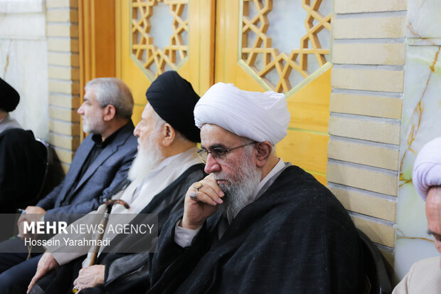 برگزاری مراسم ملی اربعین شهادت دکتر لاریجانی در قم