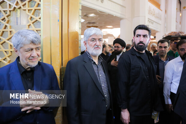 برگزاری مراسم ملی اربعین شهادت دکتر لاریجانی در قم