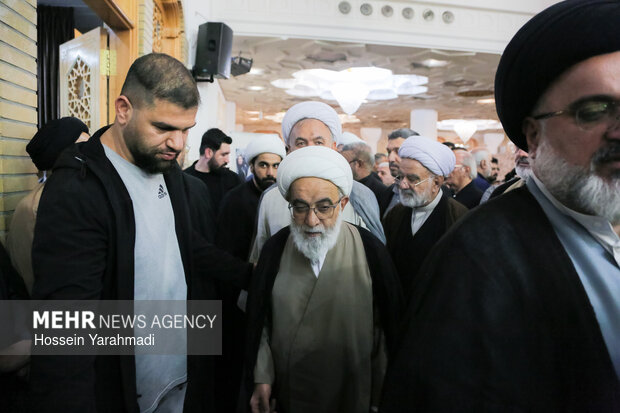 برگزاری مراسم ملی اربعین شهادت دکتر لاریجانی در قم