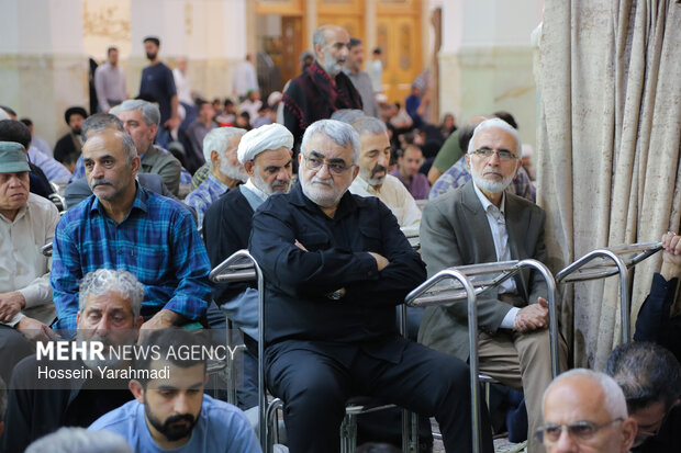 برگزاری مراسم ملی اربعین شهادت دکتر لاریجانی در قم