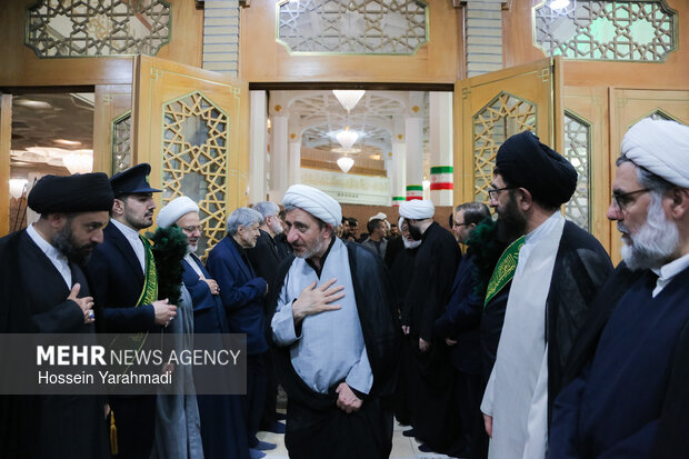 برگزاری مراسم ملی اربعین شهادت دکتر لاریجانی در قم