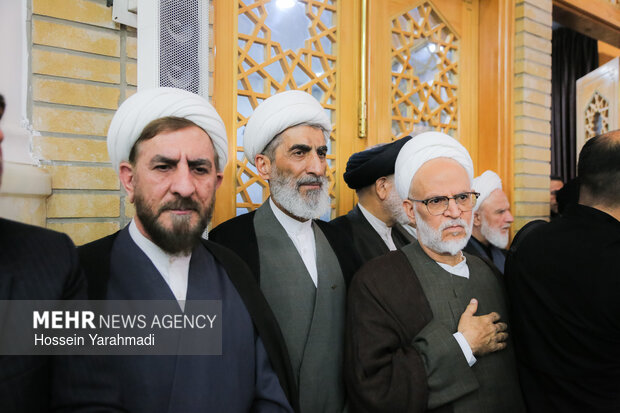 برگزاری مراسم ملی اربعین شهادت دکتر لاریجانی در قم