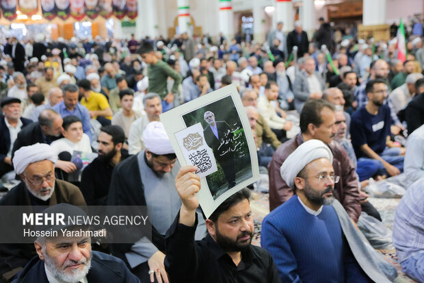 برگزاری مراسم ملی اربعین شهادت دکتر لاریجانی در قم