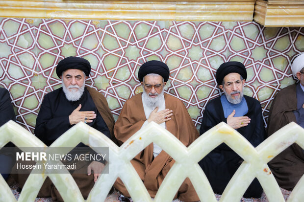 برگزاری مراسم ملی اربعین شهادت دکتر لاریجانی در قم