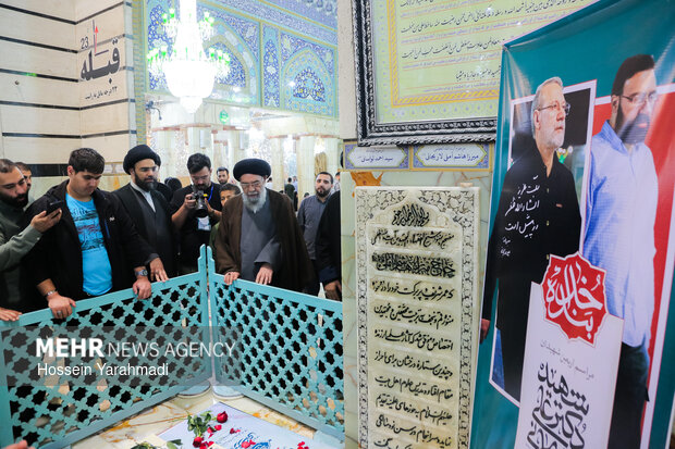 برگزاری مراسم ملی اربعین شهادت دکتر لاریجانی در قم