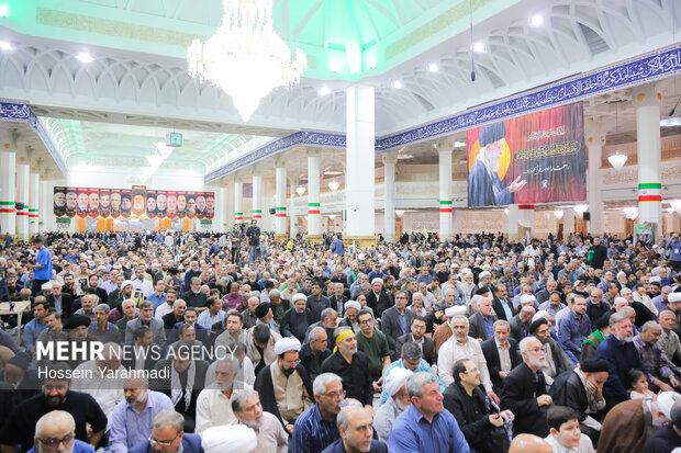 برگزاری مراسم ملی اربعین شهادت دکتر لاریجانی در قم