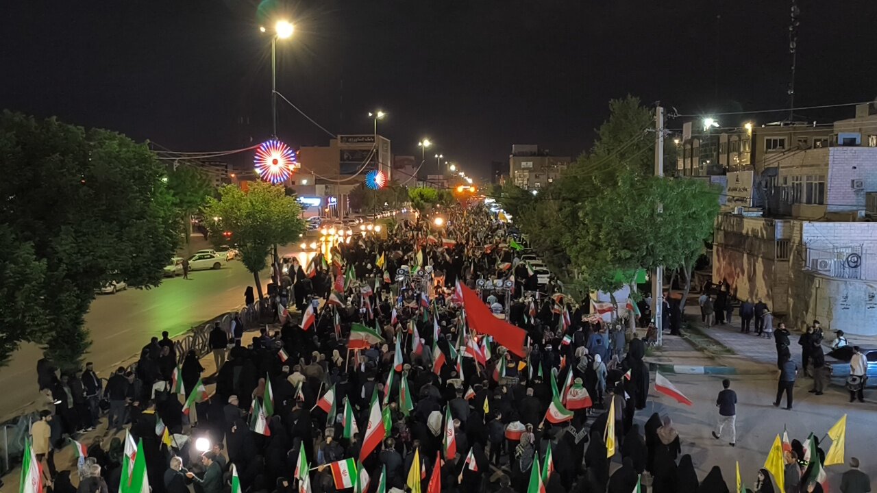 شصت و دومین اجتماع نحن منتقمون مردم کرمانشاه
