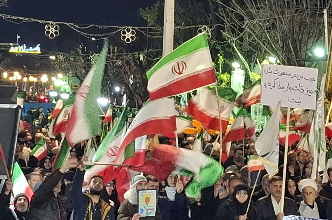 میدان‌داری مردم تبریز در «شب‌های اقتدار ایران» ادامه دارد